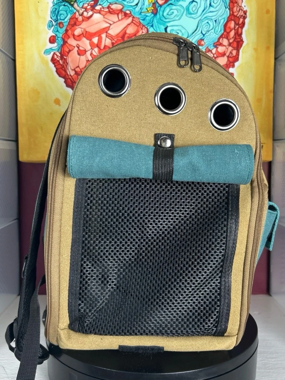 New large capacity Cat canvas backpack